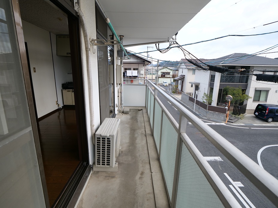 ベランダも長さがあって使いやすいです。
