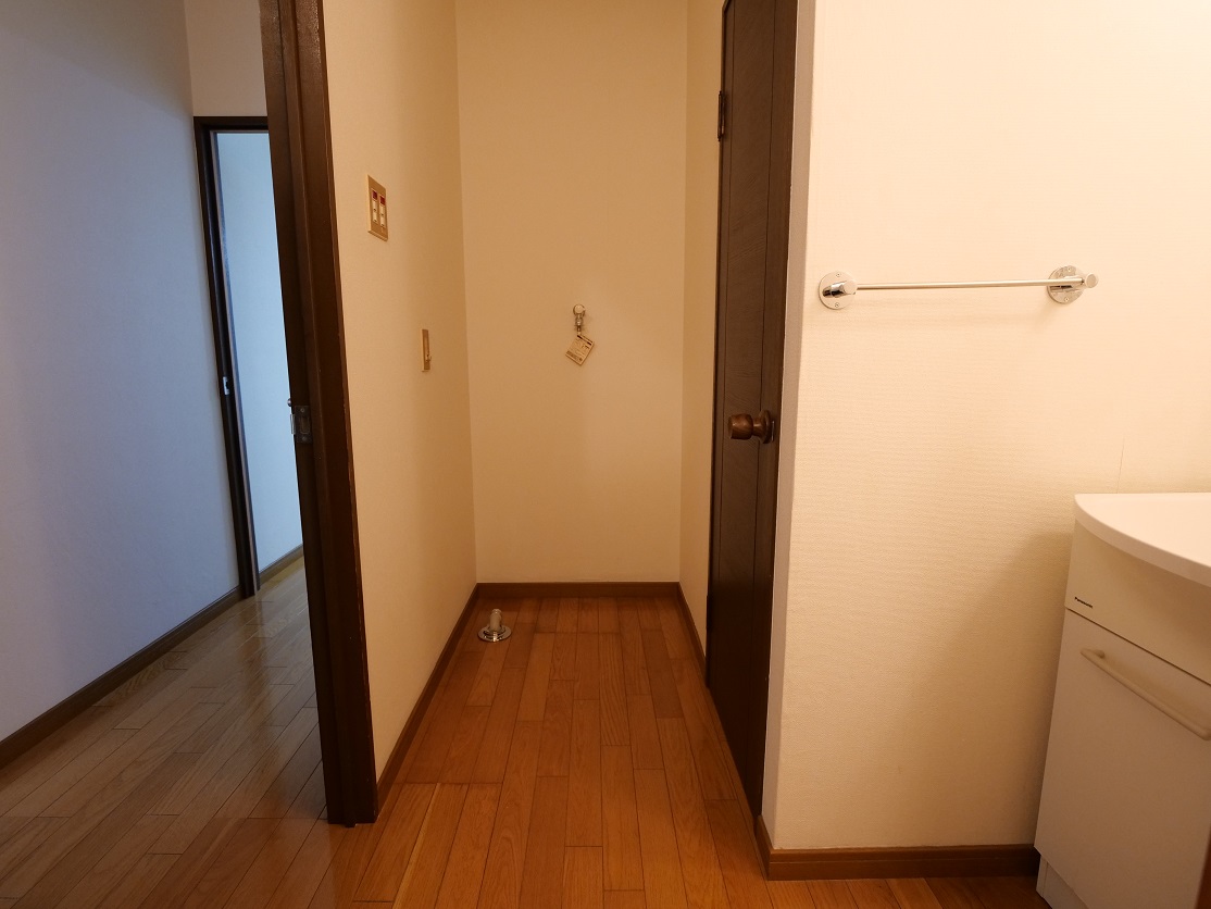 室内洗濯機置き場